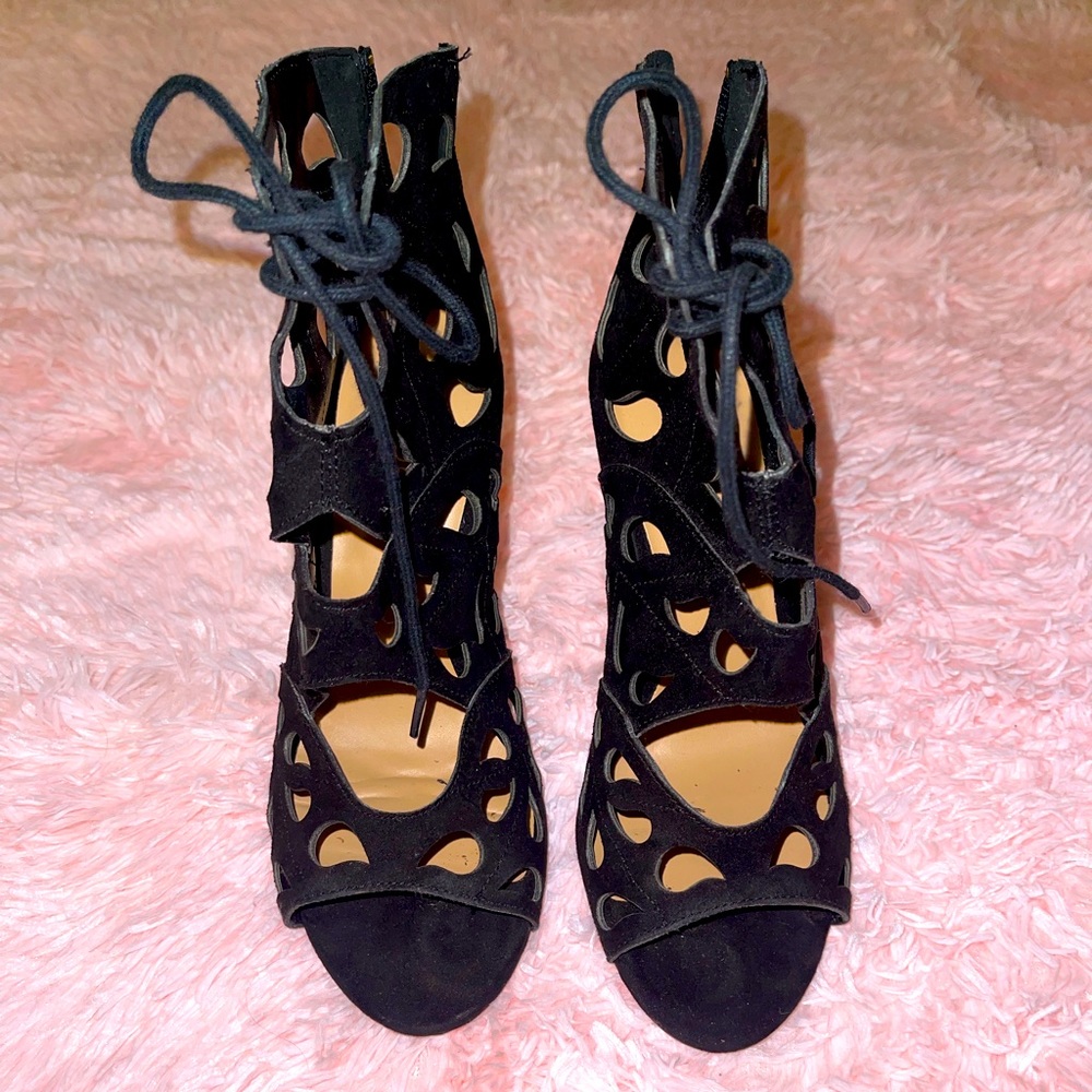 Black heels